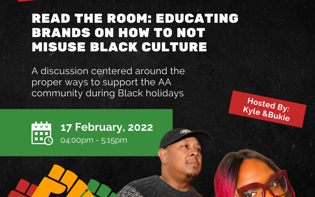 Read the Room: Educating Brands on How to Not Misuse Black Culture
